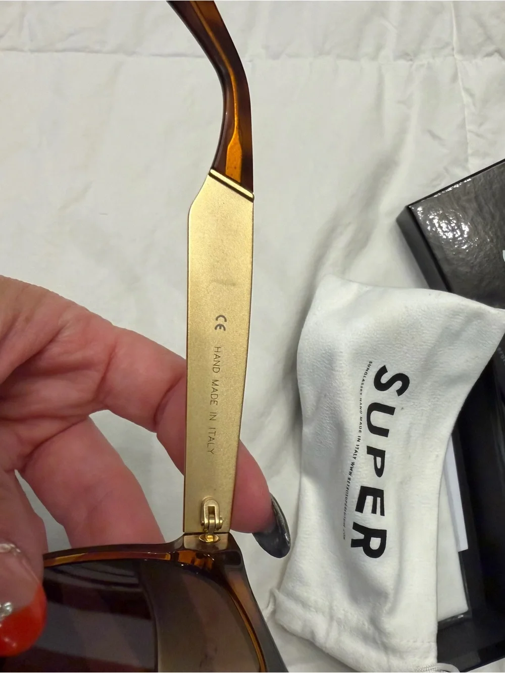 RetroSuperFuture Tortoiseshell Brown Sunglasses